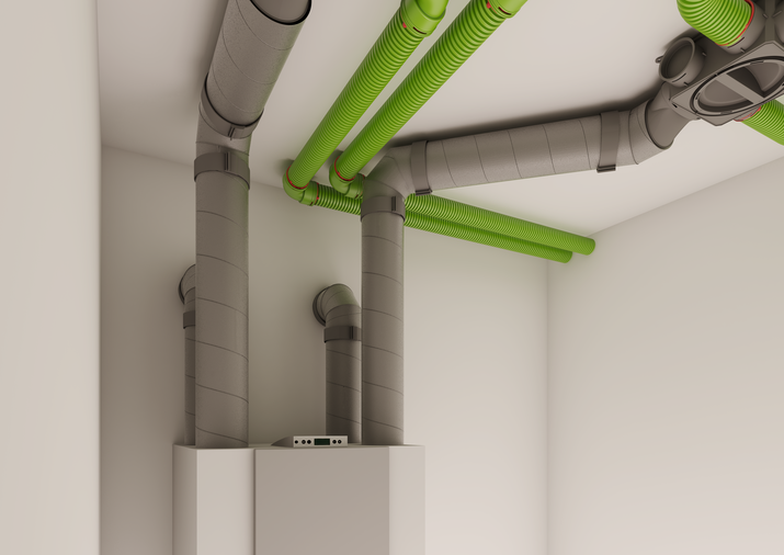Aerfoam insulated mass flow ductwork
