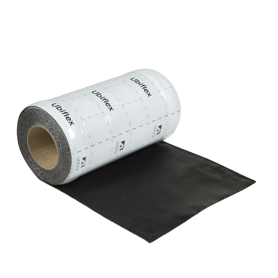 Ubiflex Finio lying with flap 300mm x 5m black