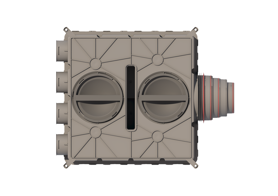 Air Excellent DB808 distribution box PP grey