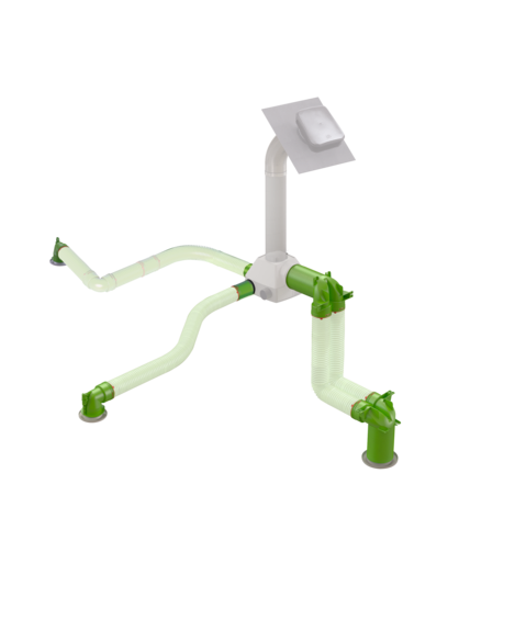 Application render - Air Excellent AE48C C-System Kit 90°