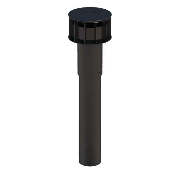 MultiVent Roof Terminal 125 Black