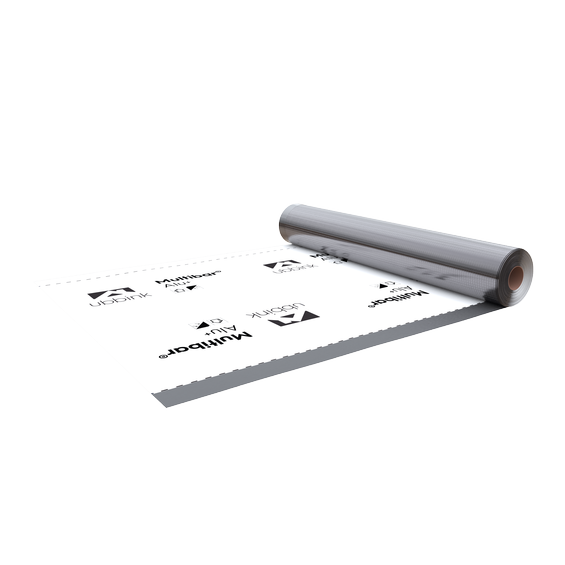 Damp-proof Foil Multibar Aluminum+ 1,5m x 50m - right
