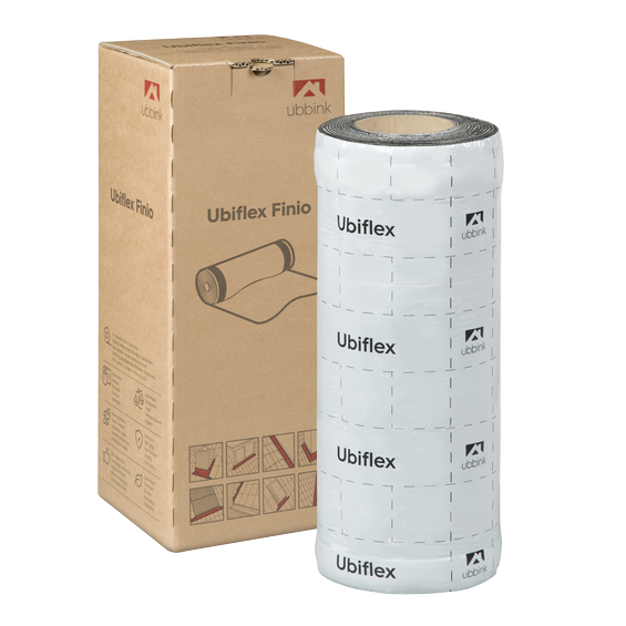 Ubiflex Finio standing with box 400mm x 5m grey