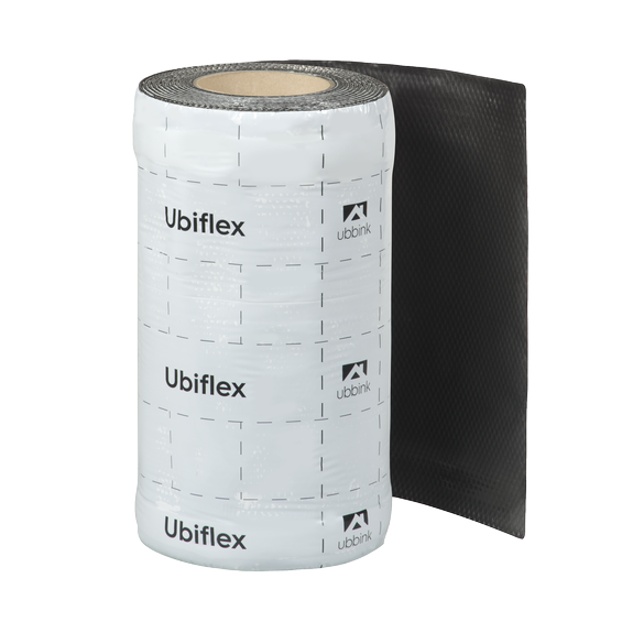 Ubiflex Finio standing with flap 300mm x 5m black
