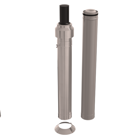 3CEp - Kit toit terminal 2500 inox 80/130