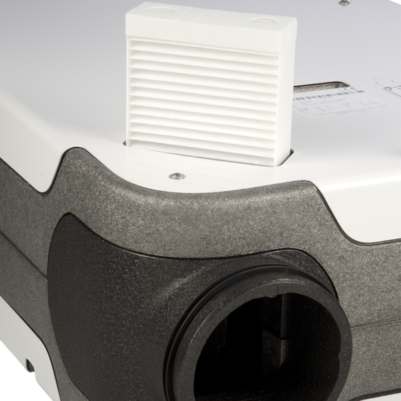 Ubiflux Air CW300 ventilation unit detail on filter