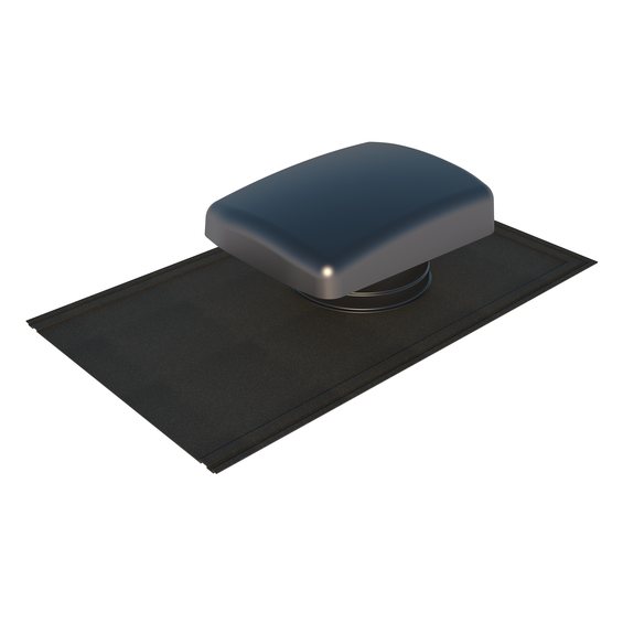 Ubiflu 2 RVT200 Roof Terminal 160 Slates Pitched Roof Grey/Grey 
