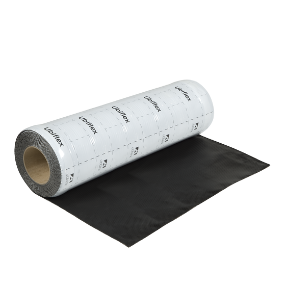 Ubiflex Finio lying with flap 500mm x 5m black