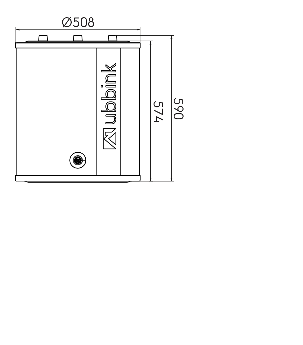 Dimensional drawing - Caelio H 50