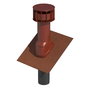 MultiVent Roof Terminal 125 with Tile 35-55° Red
