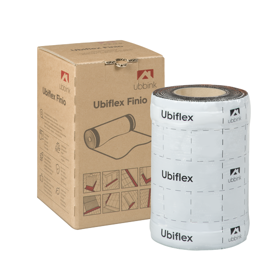 Ubiflex Finio standing with box 250mm x 5m red