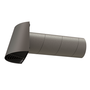 Contego wall terminal with Aerfoam 125 mm PP grey/black
