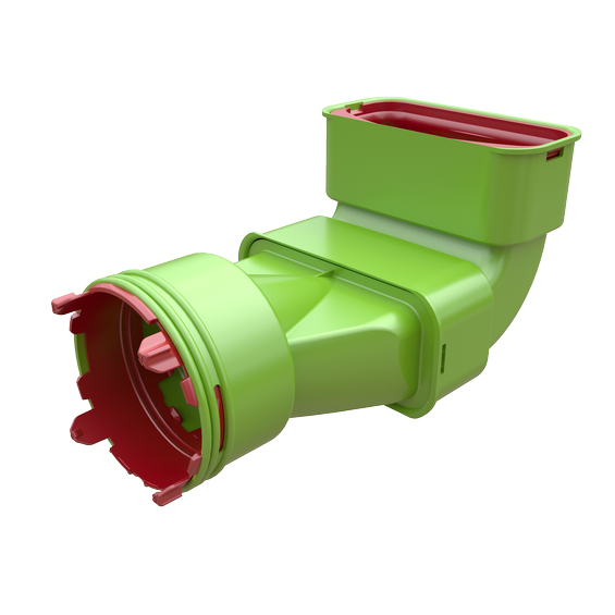 Air Excellent AE48C - AE55SC Vertical Bend Adaptor Kit