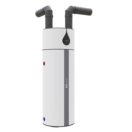 Caelio DHW HP enamelled steel white