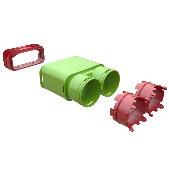 Exploded view - Air Excellent 2x AE23C - AE55SC Adaptor Kit