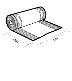 Dimensional drawing - Airtec Plus 330mm