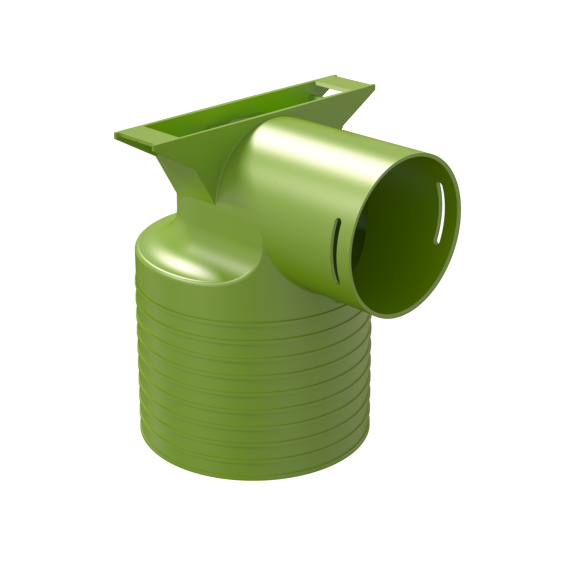 Air Excellent 1x AE34C Valve Adaptor 125mm 90°