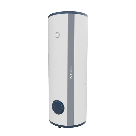 Caelio SR 300 HP domestic hot water cylinder 670 x 1773mm enamelled steel white