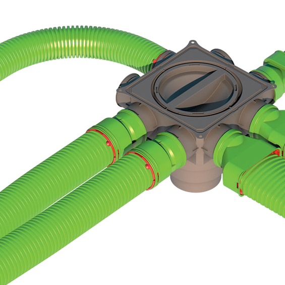 Image d'ambiance - Piquage caisson de distribution Air Excellent AE48C