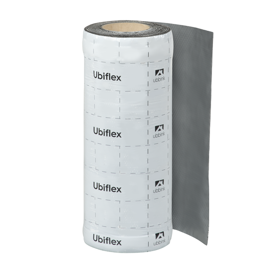 Ubiflex Finio standing with flap 400mm x 5m grey