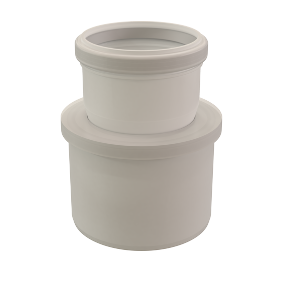 Adaptor 110-80 PP Translucent